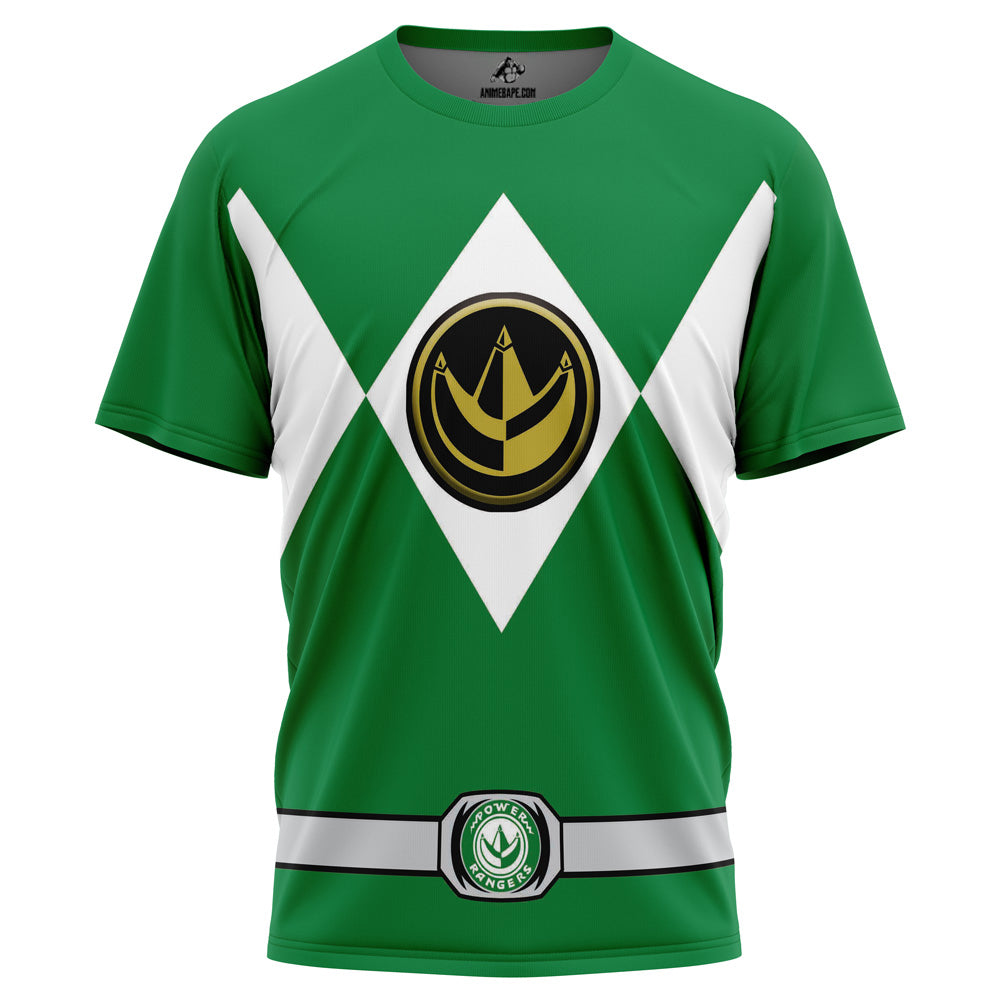 Green Ranger Mighty Morphin Power Rangers T-Shirt