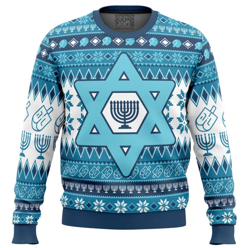 Hanukkah Ugly Christmas Sweater