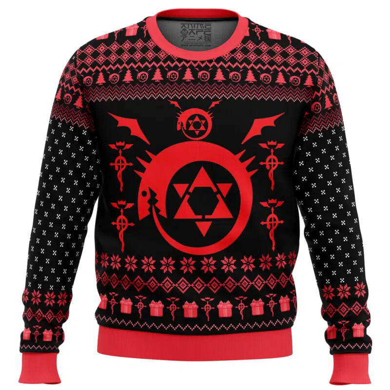Homonculi Fullmetal Alchemist Ugly Christmas Sweater
