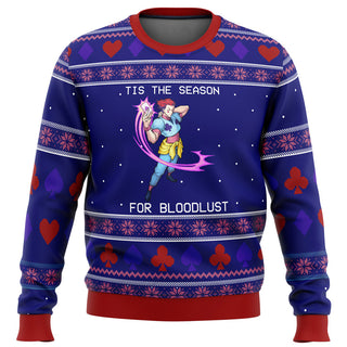 Hunter X Hunter Hisoka Tis the Season for Bloodlust Ugly Christmas Sweater