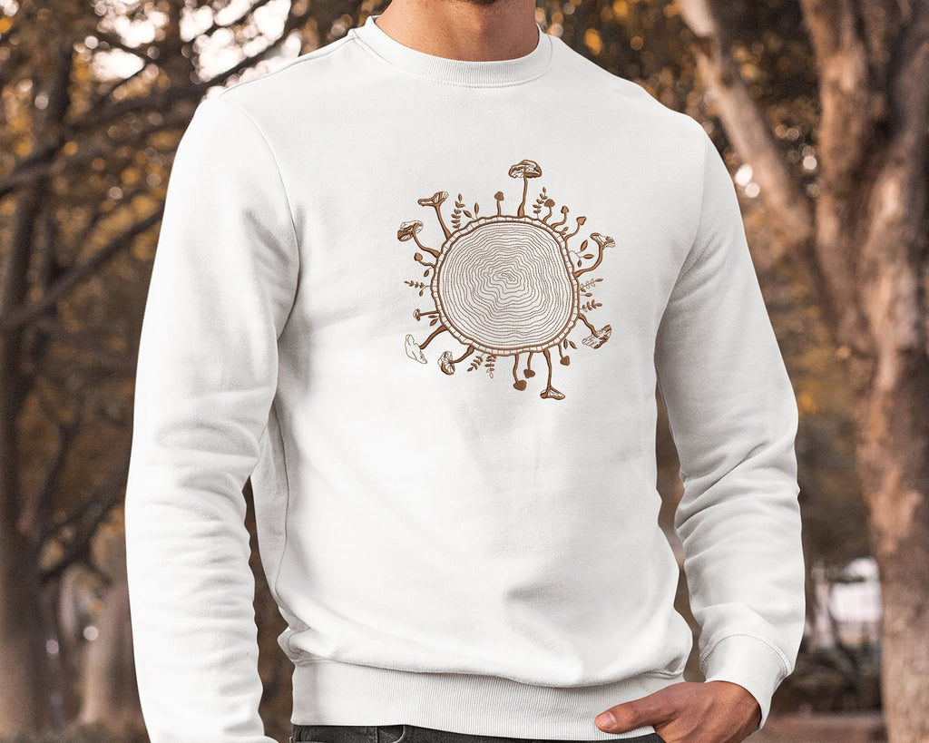 Crewneck Sweatshirts for Men and Women Logo Embroidered