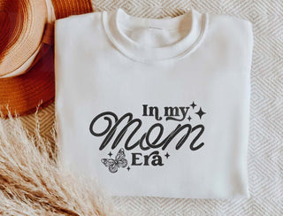 In My Mom Era Embroidered Halloween Sweatshirt 2D Crewneck Sweatshirt All Over Print Sweatshirt For Women Sweatshirt For Men SWS3019