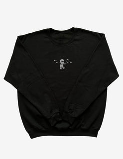 Skull Halloween Embroidered Sweatshirt 2D Crewneck Sweatshirt All Over Print Sweatshirt For Women Sweatshirt For Men SWS3724
