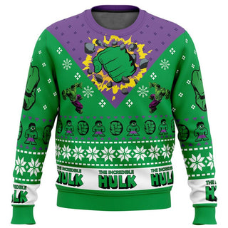 The Incredible Hulk Ugly Christmas Sweater For Men & Women Christmas Gift Sweater US3916