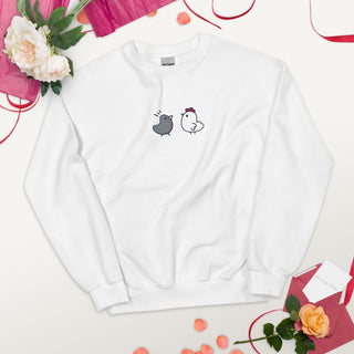 Little Chicken Embroidered Sweatshirt 2D Crewneck Sweatshirt All Over Print Sweatshirt For Women Sweatshirt For Men SWS2893