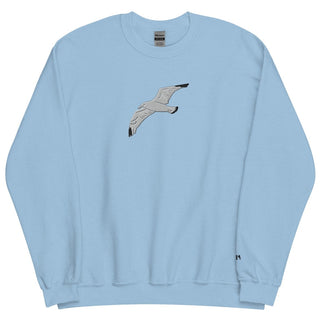 Seagull Embroidered Sweatshirt 2D Crewneck Sweatshirt All Over Print Sweatshirt For Women Sweatshirt For Men SWS2912