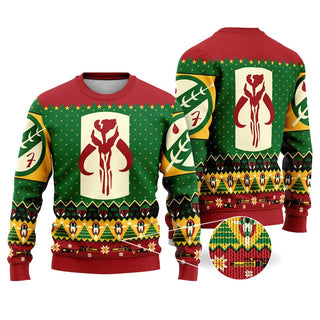 The Mandalorian Ugly Christmas Sweater For Men & Women Christmas Gift Sweater US3859