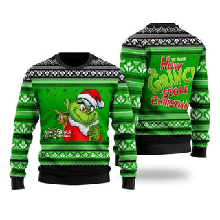 The Funny Character Ugly Christmas Sweater For Men & Women Christmas Gift Sweater BH678