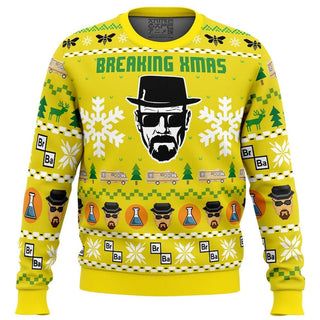 Walter White Jesse Pinkman Ugly Christmas Sweater For Men & Women Christmas Gift Sweater US3841