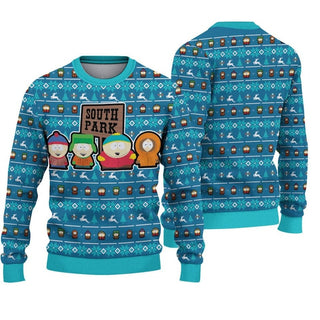 South Park Ugly Christmas Sweater For Men & Women Christmas Gift Sweater US4517