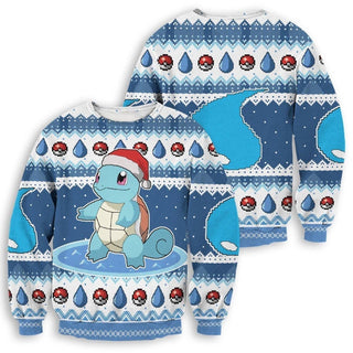 Squirtle Ugly Christmas Sweater For Men & Women Christmas Gift Sweater BH610