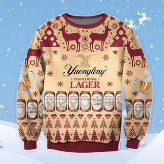 Yuengling Traditional Lager Beer Ugly Sweater, Yuengling Beer Christmas Sweater, Beer Party Sweater, perfect Gift For Christmas