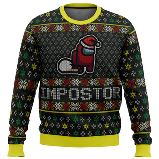 Impostor Among Us Ugly Christmas Sweater