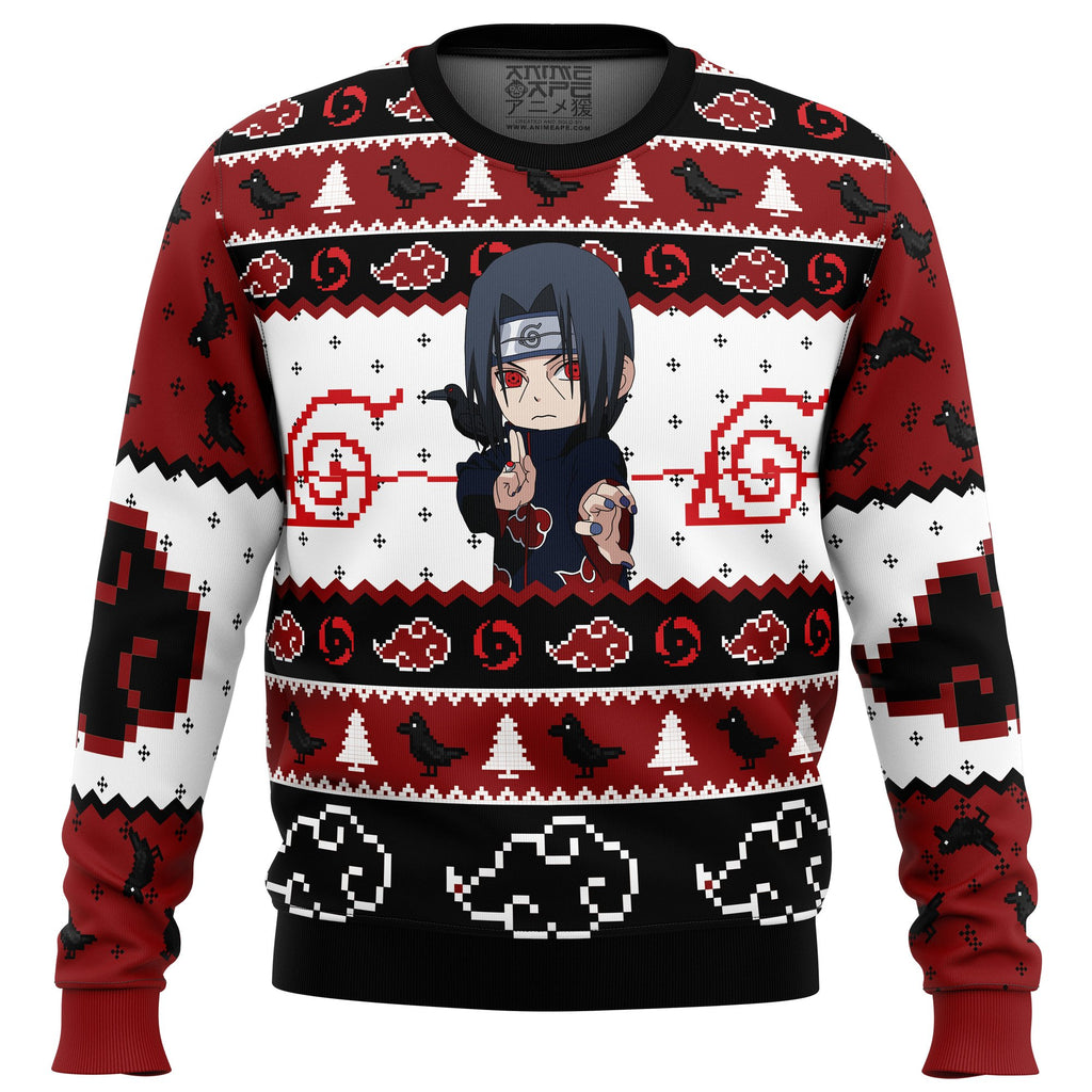 Itachi Uchiha Chibi Akatsuki Ugly Christmas Sweater