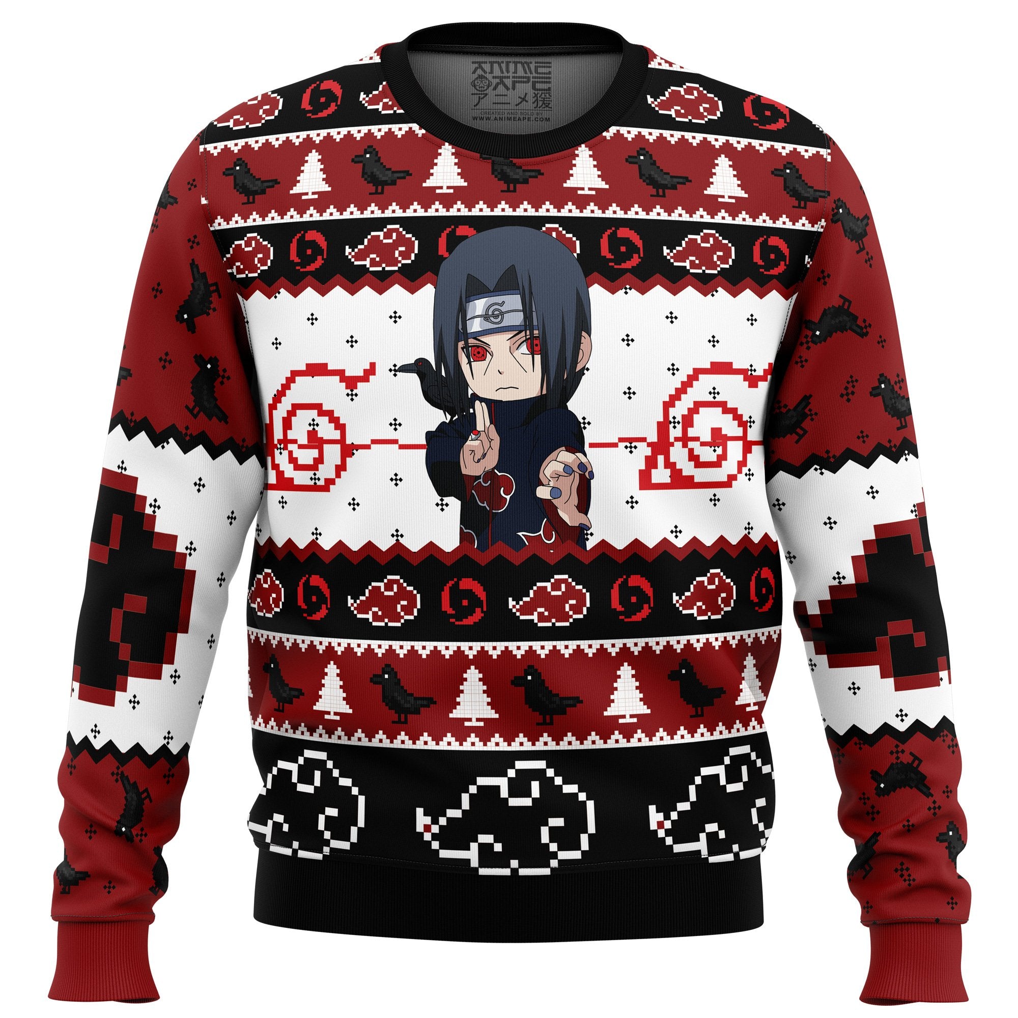 Itachi Uchiha Chibi Akatsuki Ugly Christmas Sweater