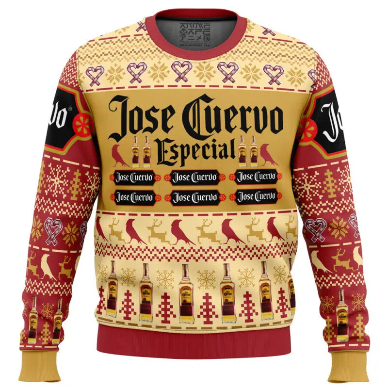 Jose Cuervo Especial Ugly Christmas Sweater