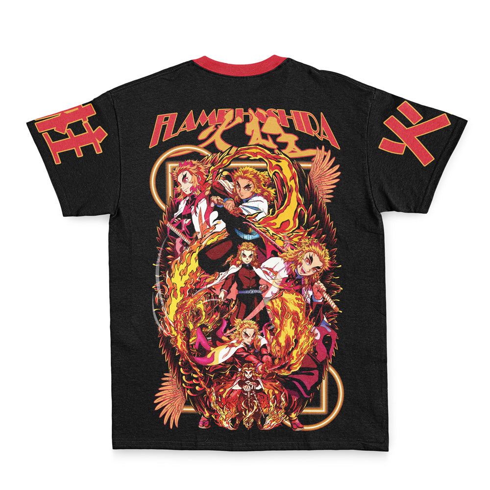 Streetwear Kyojuro Rengoku V3 Demon Slayer T-Shirt