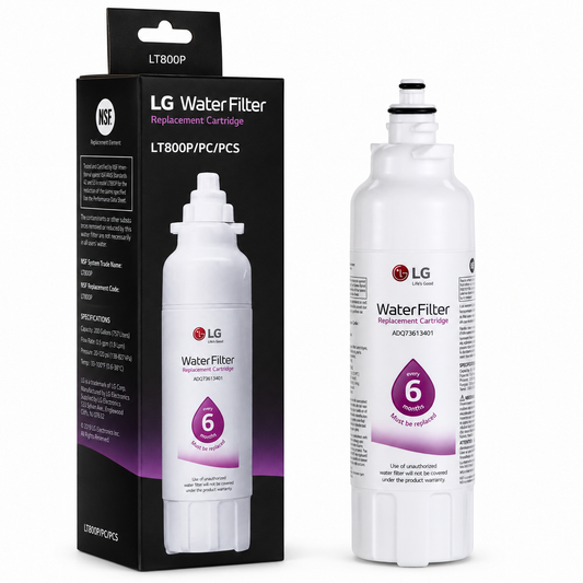LG LT800P Refrigerator Water Filter Replacement for ADQ73613408