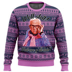 Leslie Jordan Well Sheesh Ugly Christmas Sweater