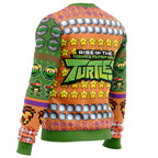 Michelangelo Rise of the Teenage Mutant Ninja Turtles Ugly Christmas Sweater