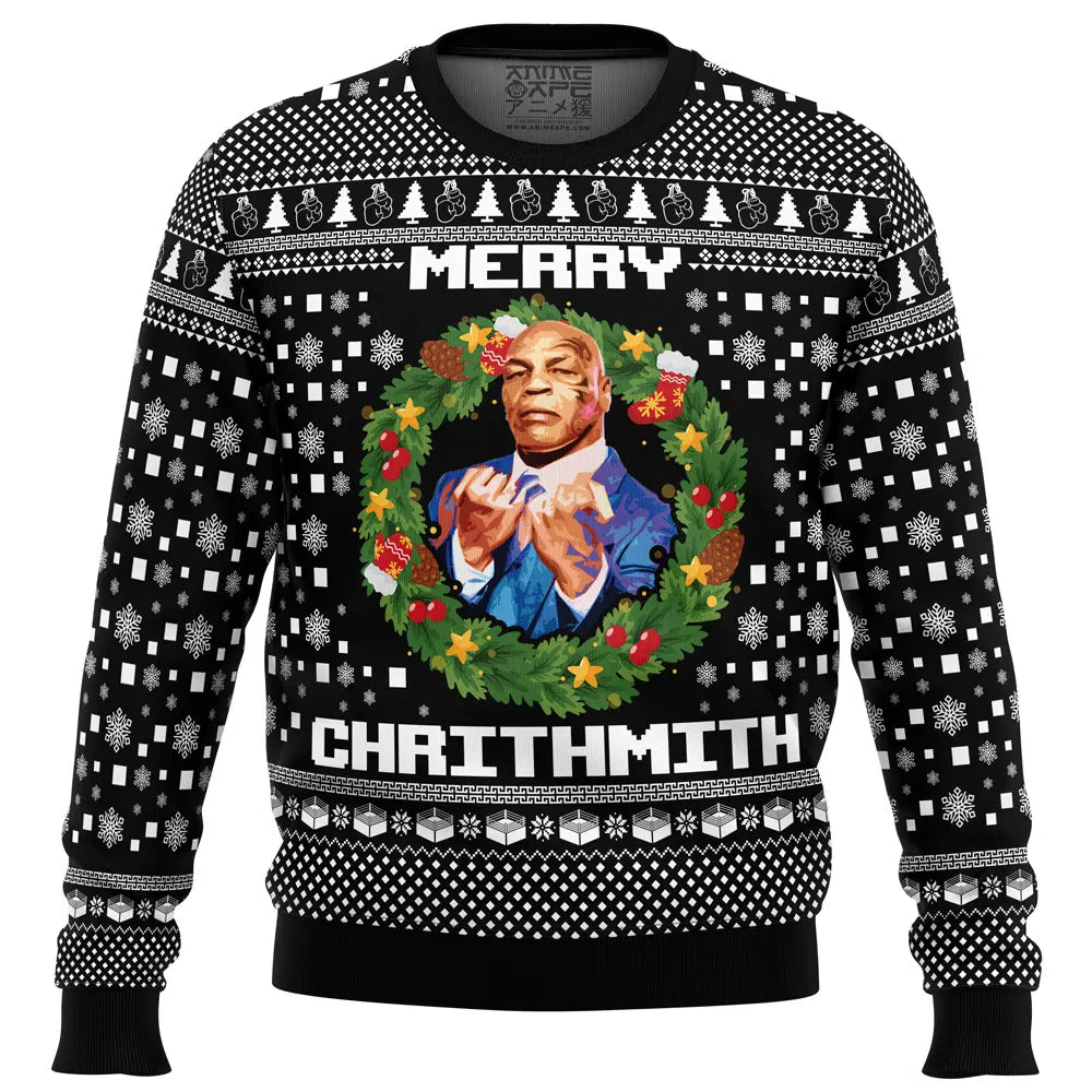 Mike Tyson Ugly Christmas Sweater
