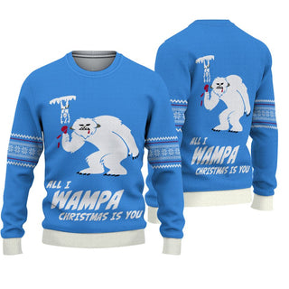 Wampa Ugly Christmas Sweater For Men & Women Christmas Gift Sweater BH596