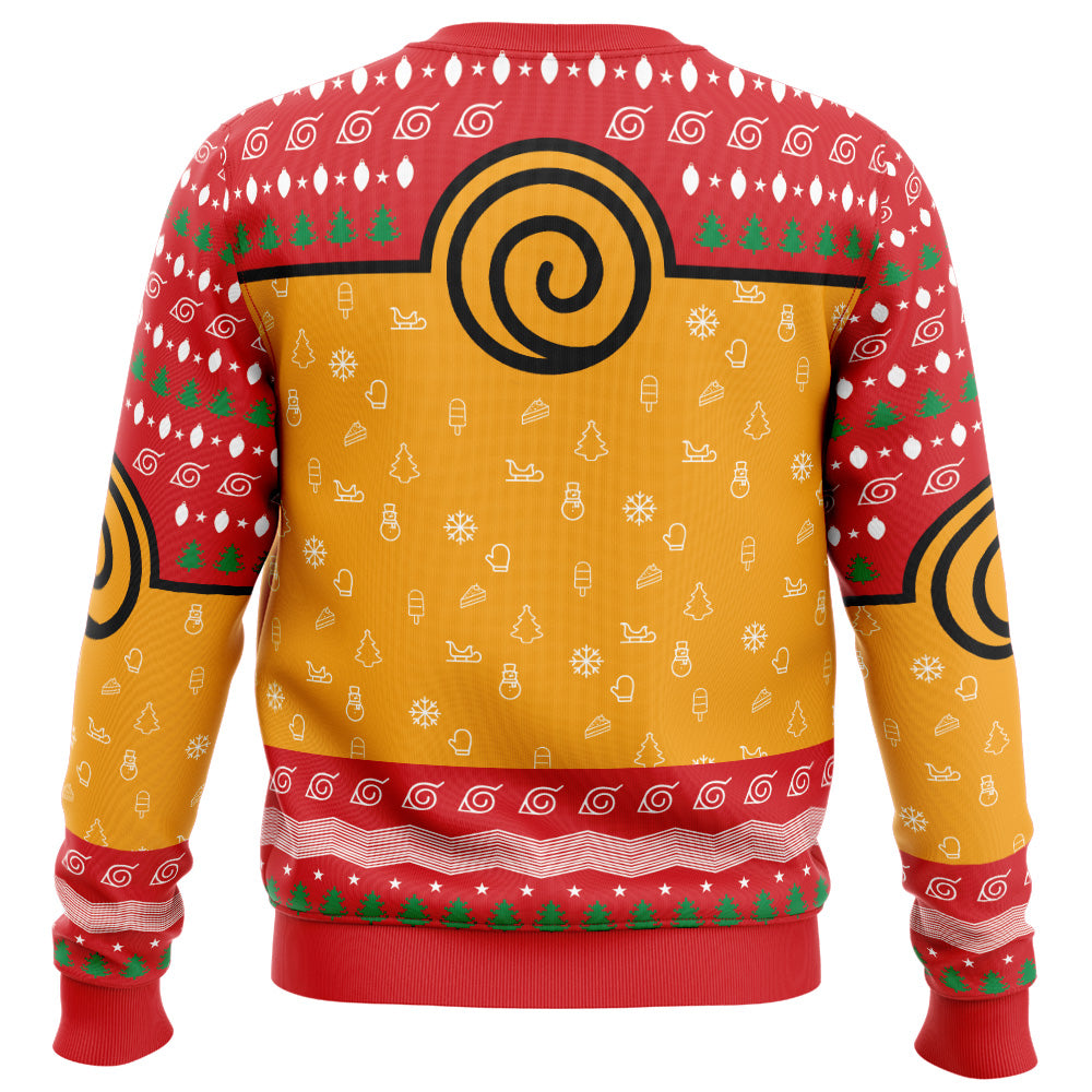 Nine-Tails Chakra Mode Shippuden Ugly Christmas Sweater