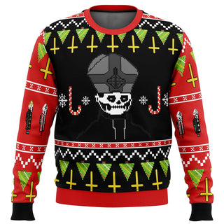 Papa Emeritus Ugly Christmas Sweater