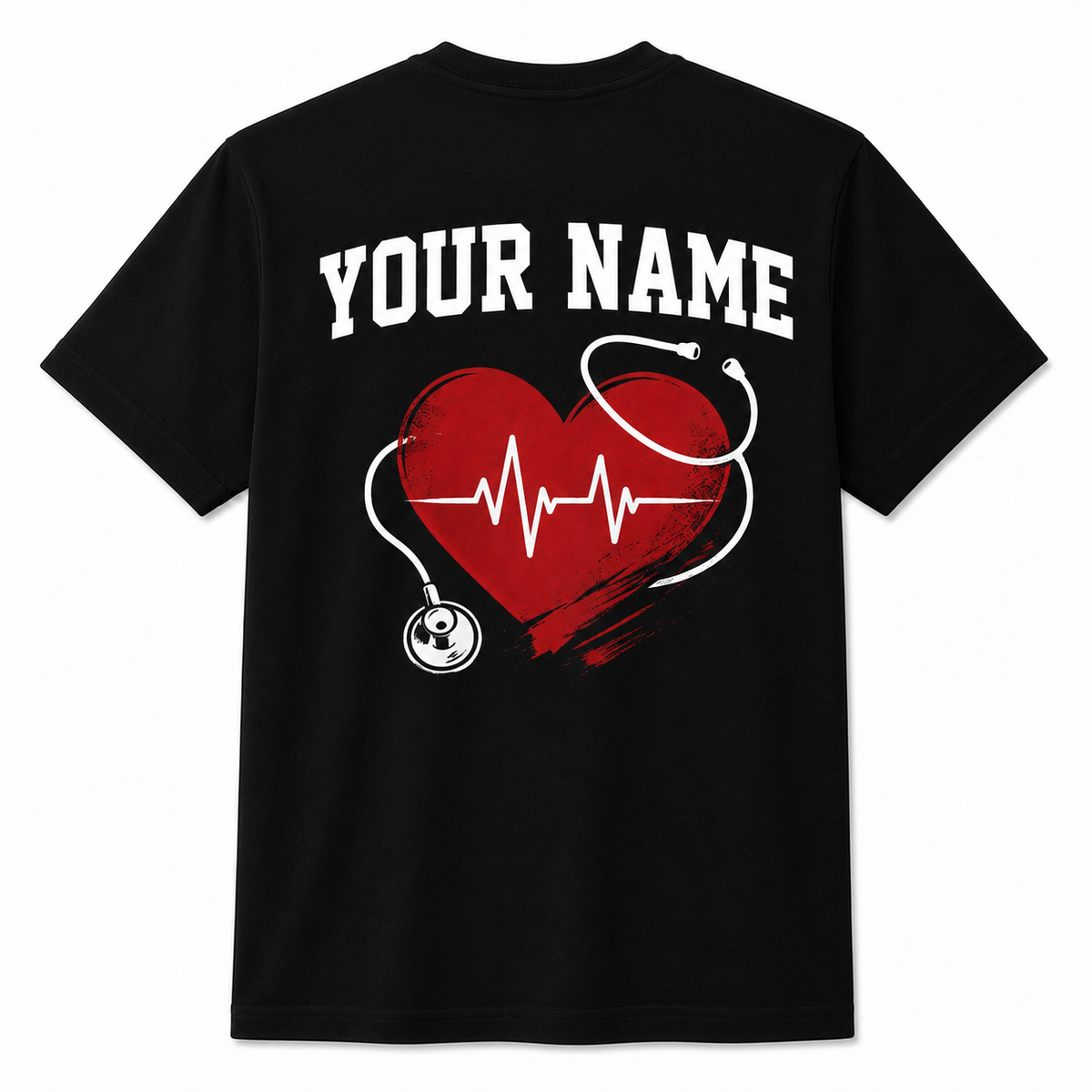 Custom Funny Nurse Shirt Personalized RN Gift Medical Humor Unisex T-Shirt