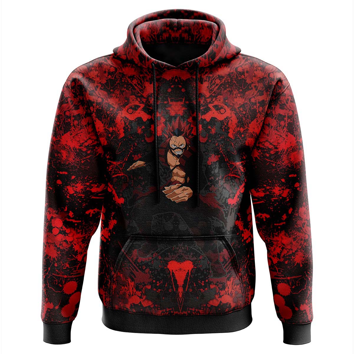 Red Riot Eijiro My Hero Academia Hoodie