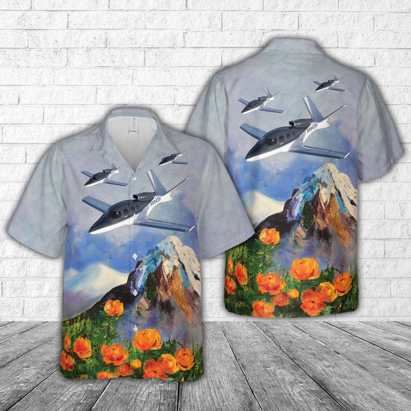 Cirrus SF50 Vision Jet Hawaiian Shirt