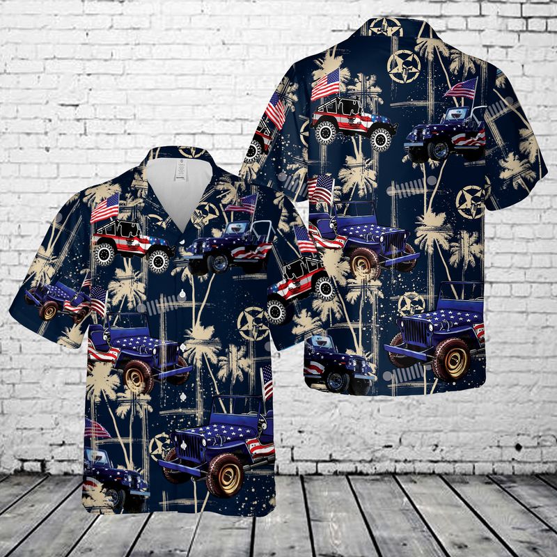 Jp July 4th Hawaiian Shirt