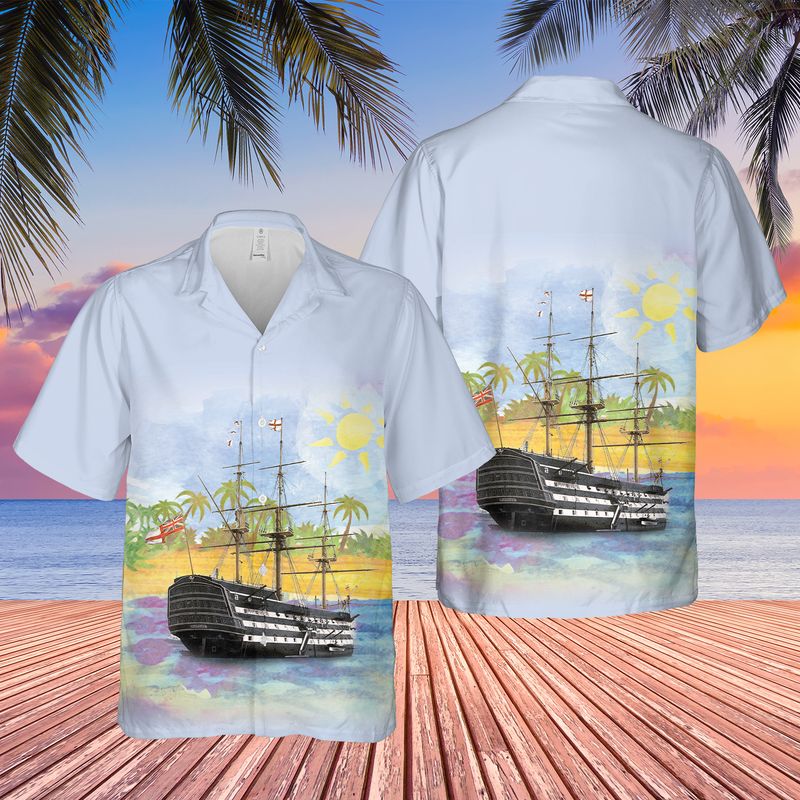 Royal Navy HMS Victory Hawaiian Shirt