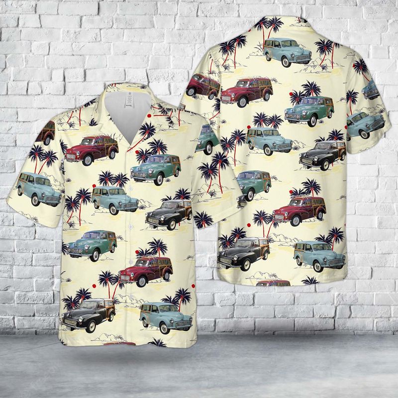 1966 Morris Minor 1000 Traveller Hawaiian Shirt