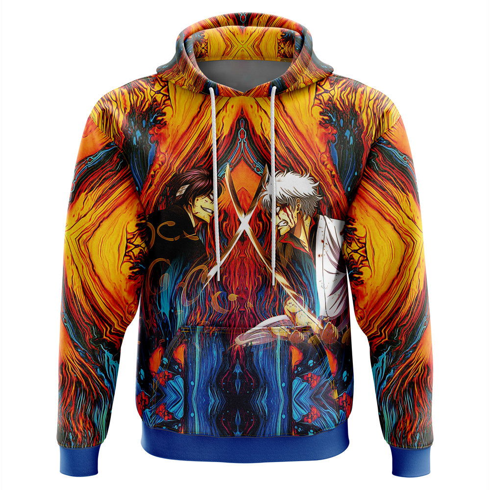 Shinsuke vs Gintoki Gintama Hoodie