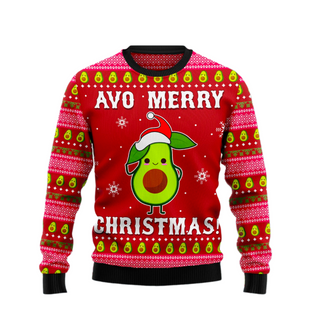 Avo Merry Christmas Ugly Christmas Sweater For Men & Women Christmas Gift Sweater US1855