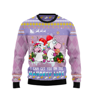 Unicorn Ugly Christmas Sweater For Men & Women Christmas Gift Sweater US2125