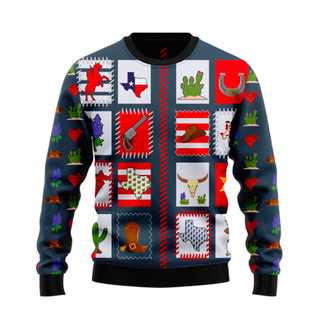 Vintage Ugly Christmas Sweater For Men & Women Christmas Gift Sweater US2197