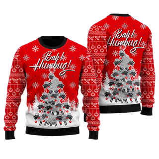 Bah Humbug Sheep Xmas Ugly Christmas Sweater For Men & Women Christmas Gift Sweater US2819