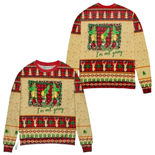 Thats It Im Not Going Ugly Christmas Sweater For Men & Women Christmas Gift Sweater PT1336