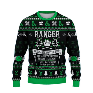 The Master Of The Hunt Ugly Christmas Sweater For Men & Women Christmas Gift Sweater PT1428