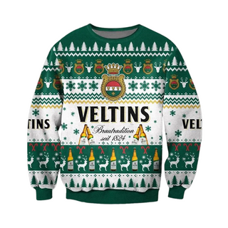 VLS 3D Print Fun Ugly Christmas Sweater For Men & Women Christmas Gift Sweater BH1057