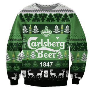 Unisex CSB 3D Ugly Christmas Sweater For Men & Women Christmas Gift Sweater BH1117