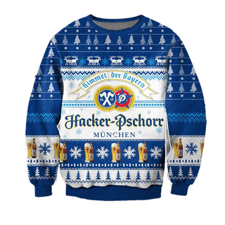 Unisex HP Beer 3D Ugly Christmas Sweater For Men & Women Christmas Gift Sweater BH1203