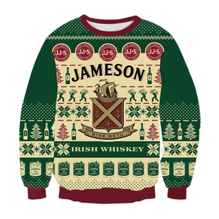 Unisex JMS 3D Ugly Christmas Sweater For Men & Women Christmas Gift Sweater BH1205