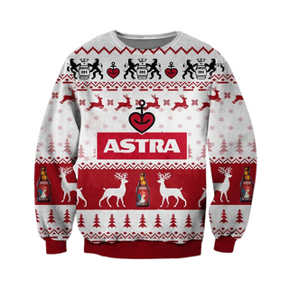 Unisex AST 3D Ugly Christmas Sweater For Men & Women Christmas Gift Sweater BH1221