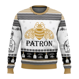 Unisex Patrón Tequilas 3D Ugly Christmas Sweater For Men & Women Christmas Gift Sweater BH1352