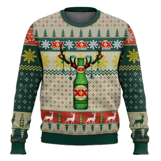 Unisex Dos Equis XX 3D Ugly Christmas Sweater For Men & Women Christmas Gift Sweater BH1353