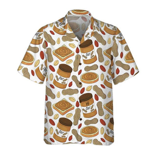 Peanut Butter Lover Hawaiian Shirt Aloha Casual Shirt For Men And Women HW2205