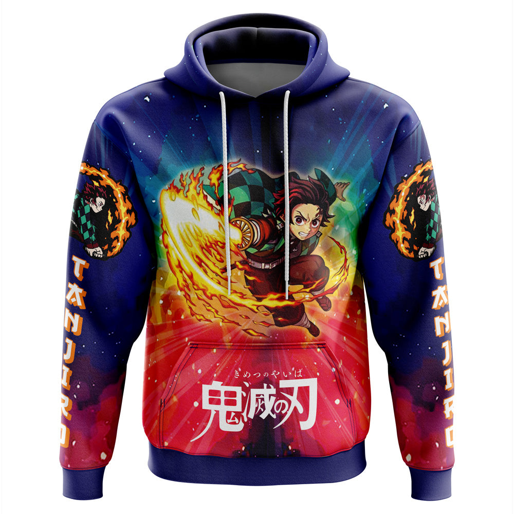Space Samurai Tanjiro Demon Slayer Hoodie